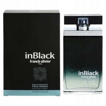 Franck Olivier In Black Pour Homme woda toaletowa 75ml dla mężczyzn