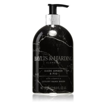 Baylis & Harding Elements Dark Amber & Fig mydło w płynie 500 ml