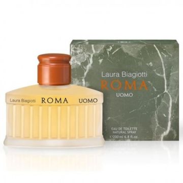 Laura Biagiotti Roma Uomo Woda toaletowa 200ml dla Panów