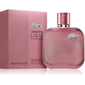 Lacoste L.12.12 Silver Rose woda perfumowana 100ml dla Pań