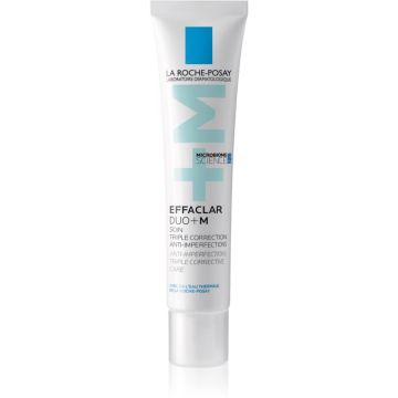 La Roche-Posay Effaclar DUO (+M) korygująca pielęgnacja odbudowująca skóry z niedoskonałościami i trądzikiem 40 ml