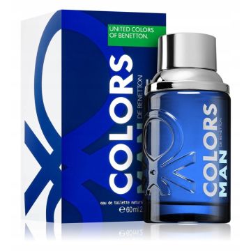 Benetton Colors Man Blue Woda toaletowa 60ml dla Panów
