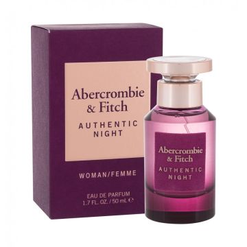 Abercrombie & Fitch Authentic Night woda perfumowana 50ml dla Pań