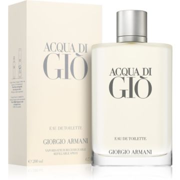 Giorgio Armani Acqua Di Gio Woda toaletowa napełnialny 200ml dla Panów