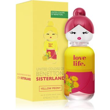 Benetton Sisterland Yellow Peony woda toaletowa 80ml dla Pań