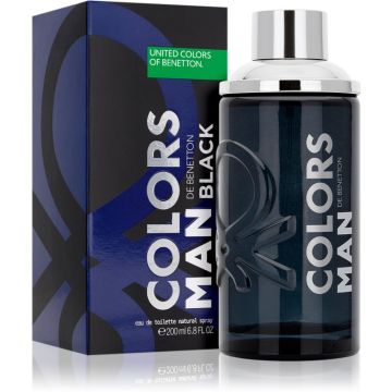 Benetton Colors de Benetton Man Black woda toaletowa 200ml dla Panów