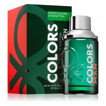Benetton Colors Man Green Woda toaletowa 100ml dla Panów