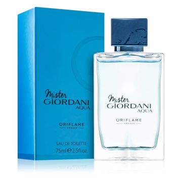 Oriflame Mister Giordani Aqua woda toaletowa 75ml dla Panów