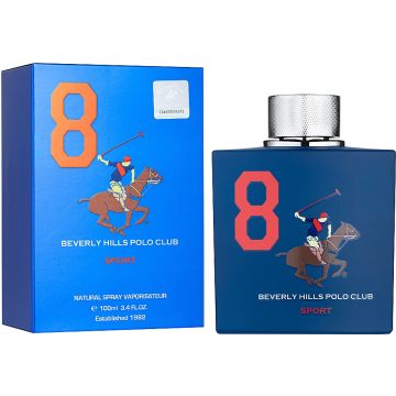 Beverly Hills Polo Club Men Sport 8 woda toaletowa 100ml dla panów