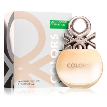 Benetton Colors Woman Rose Woda toaletowa 50ml dla Pań