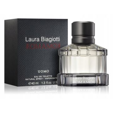 Laura Biagiotti Romamor Uomo woda toaletowa 40ml dla Panów