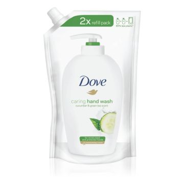 Dove Go Fresh Ogórek i zielona herbata mydło w płynie uzupełnienie 500ml