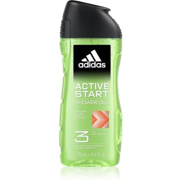 Adidas 3 Active Start żel pod prysznic 250ml dla mężczyzn