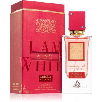 Lattafa Ana Abiyedh Scarlet woda perfumowana 60ml unisex
