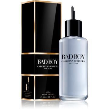 Carolina Herrera Bad Boy napełnienie woda toaletowa 200ml dla Panów