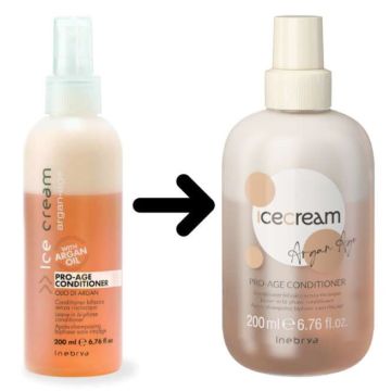 Inebrya Argan-Age 2-fazowa odżywka bez spłukiwania z arganowym olejkiem 200ml