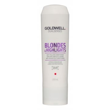 Goldwell Dualsenses Blondes & Highlights odżywka do blond włosów neutralizujący żółtawe odcienie 200ml