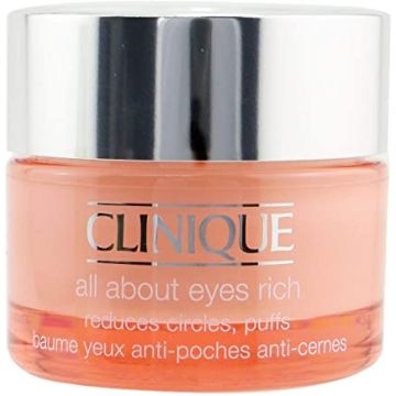 Clinique All About Eyes Rich krem pod oczy przeciw zmarszczokom, obrzękom i cieniom 30ml