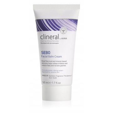 Ahava Clineral SEBO odżywczy, łagodzący krem do twarzy o dzłałaniu nawilżającym 50ml