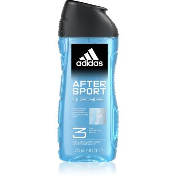 Adidas 3 After Sport żel pod prysznic 250ml dla mężczyzn