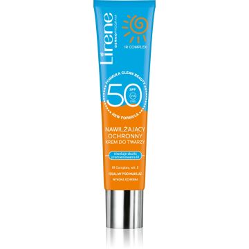 Lirene Sun Care krem nawilżająco-ochronny na dzień do twarzy SPF 50 40 ml