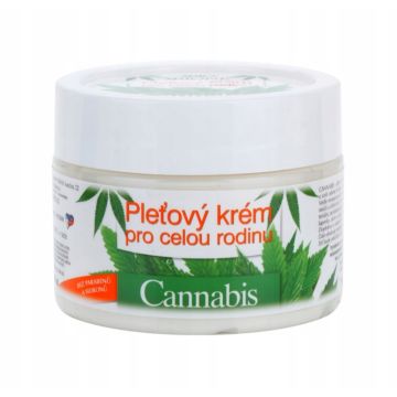 Bione Cosmetics Cannabis krem do twarzy dla całej rodziny 260 ml