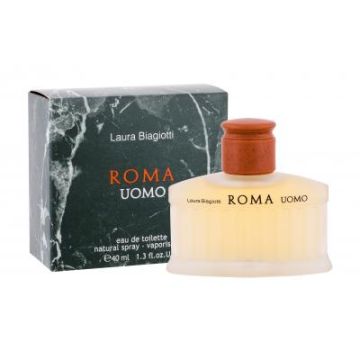 Laura Biagiotti Roma Uomo woda toaletowa 40ml dla Panów