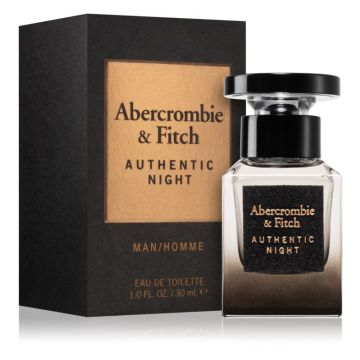 Abercrombie & Fitch Authentic Night woda toaletowa 30ml dla Panów