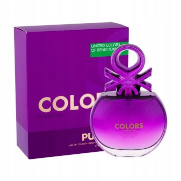 Benetton Colors Woman Purple Woda toaletowa 80ml dla Pań