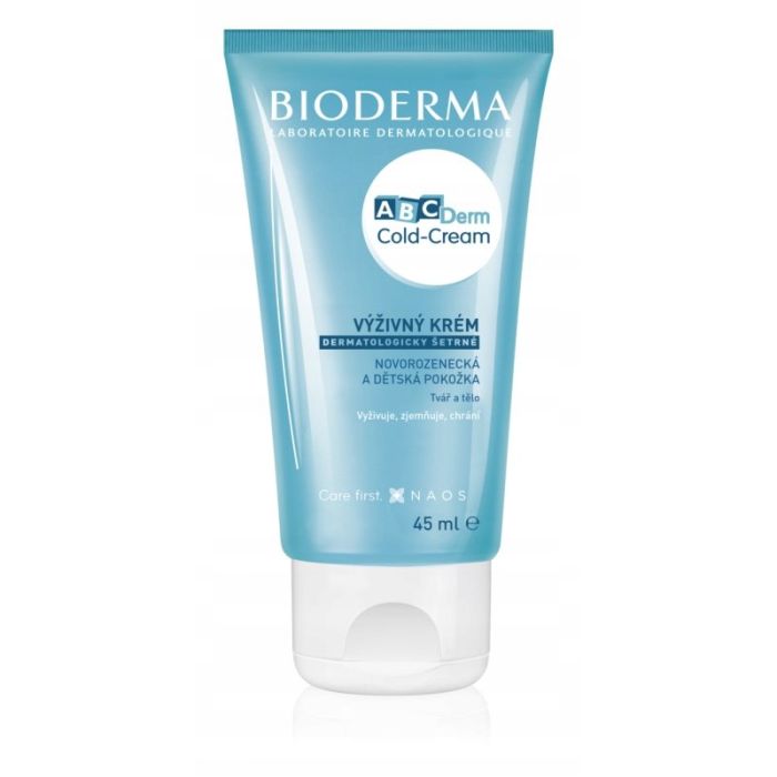 Bioderma ABC Derm Cold-Cream odżywczy krem do twarzy i ciała dla dzieci od urodzenia 45ml 
