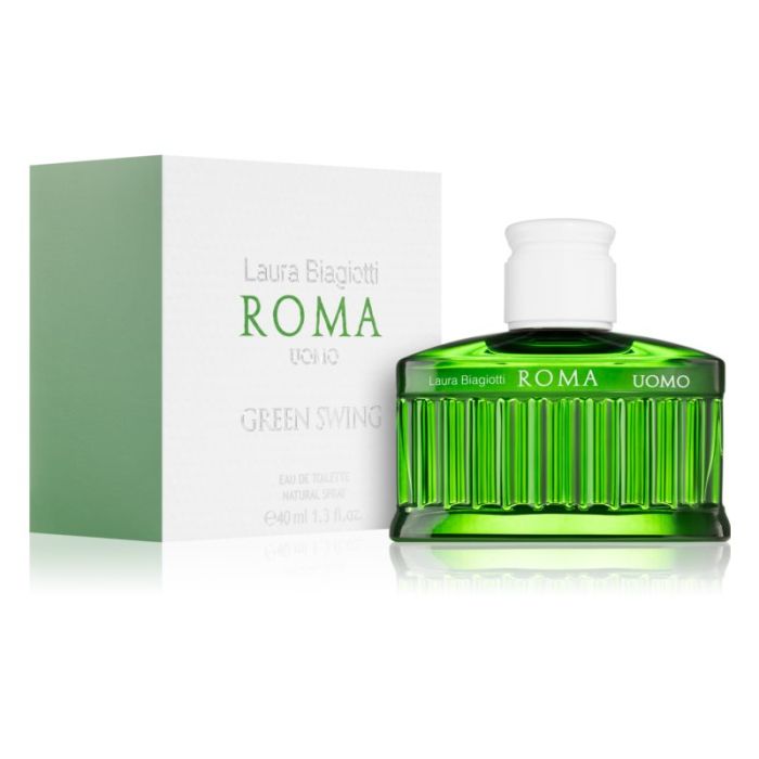Laura Biagiotti Roma Uomo Green Swing woda toaletowa 40ml dla Panów