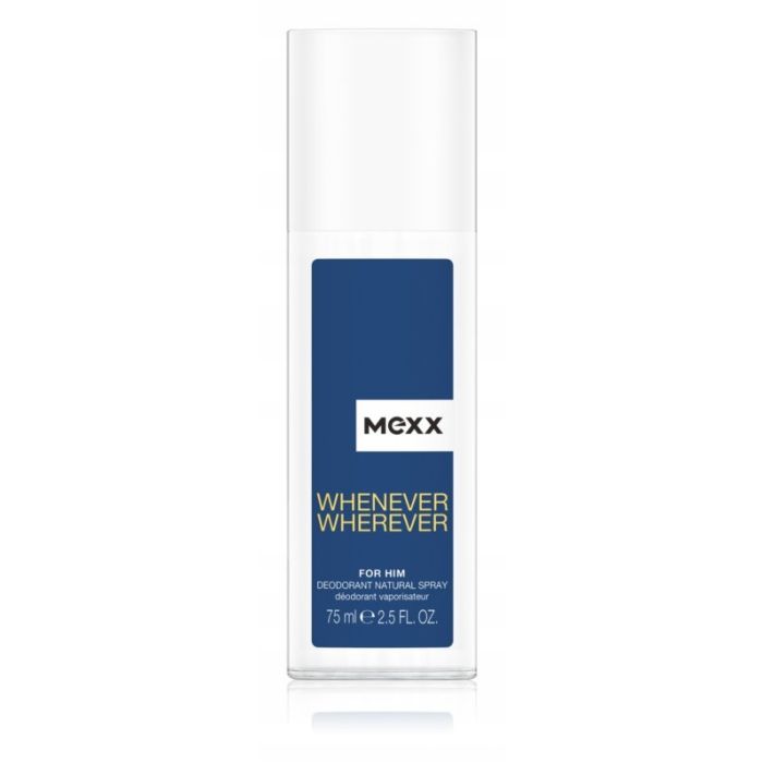Mexx Whenever Wherever dezodorant z atomizerem 75ml dla Panów