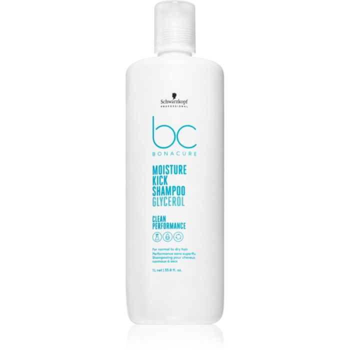 Schwarzkopf Professional BC Bonacure Moisture Kick szampon do włosów normalnych i suchych 1000ml 