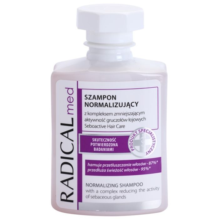 Ideepharm Radical Med Normalize szampon do przetłuszczających się włosów i skóry głowy  300ml