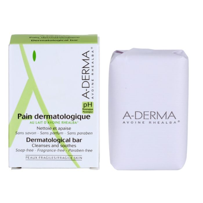 A-Derma Original Care dermatologiczne mydło w kostce do skóry wrażliwej i podrażnionej 100g