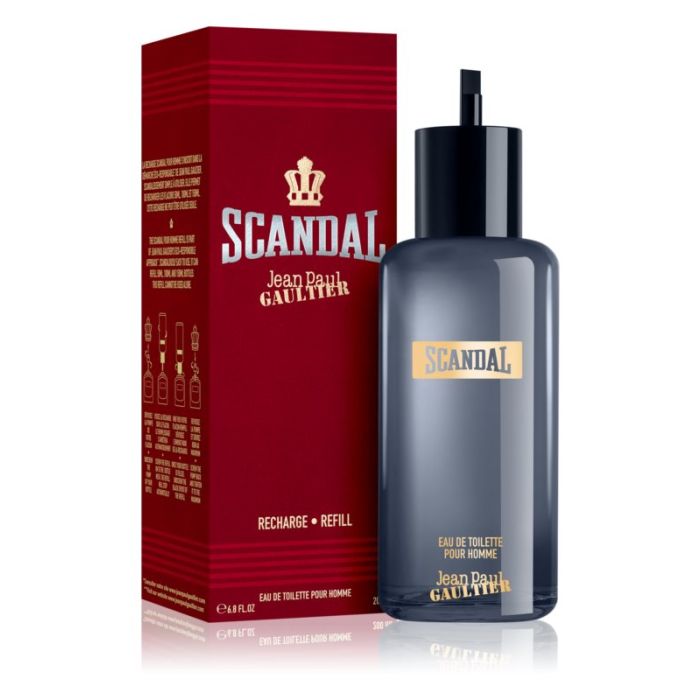 Jean Paul Gaultier Scandal Pour Homme Uzupełnienie woda toaletowa 200ml dla Panów