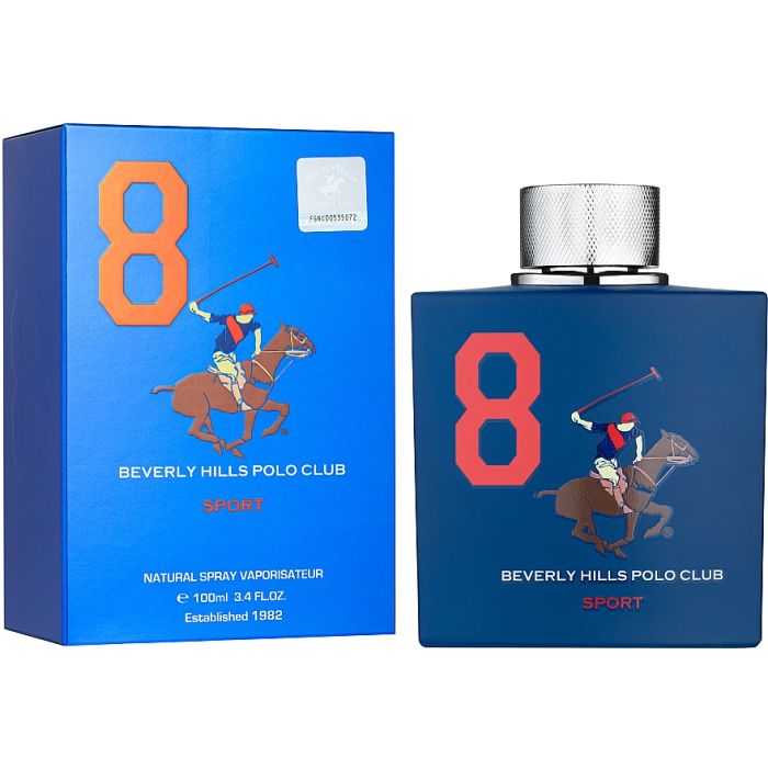 Beverly Hills Polo Club Men Sport 8 woda toaletowa 100ml dla panów