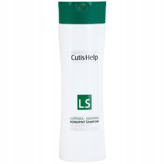 CutisHelp Health Care L.S - Psoriasis - Seborrhea szampon konopny przeciw łuszczycy i łojotokowi  200ml