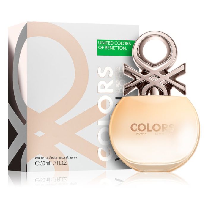 Benetton Colors Woman Rose Woda toaletowa 50ml dla Pań