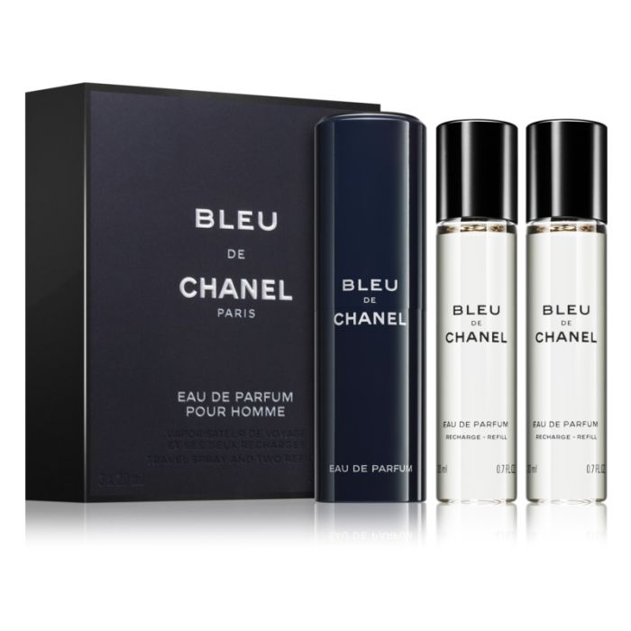 Chanel Bleu de Chanel woda perfumowana 3 x 20ml dla Panów