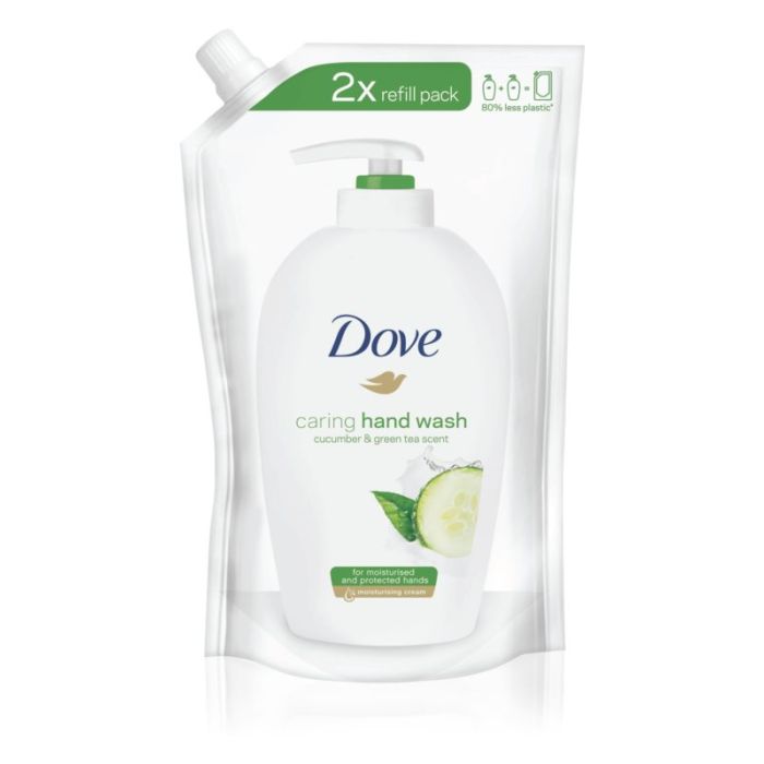 Dove Go Fresh Ogórek i zielona herbata mydło w płynie uzupełnienie 500ml