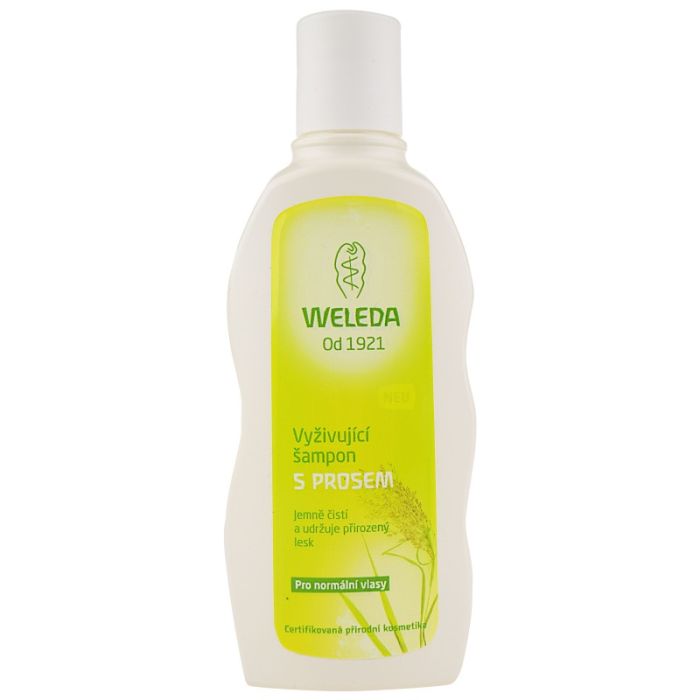 Weleda Hair Care odżywczy szampon z prosa do włosów normalnych (Nourishing Shampoo)  190ml
