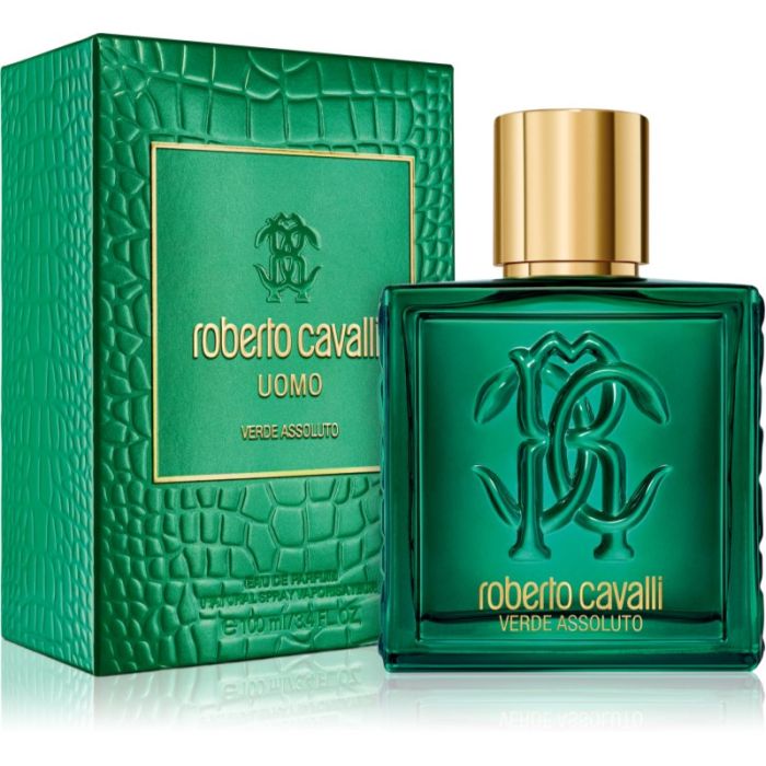 Roberto Cavalli Uomo Verde Assoluto woda perfumowana 100ml dla Panów
