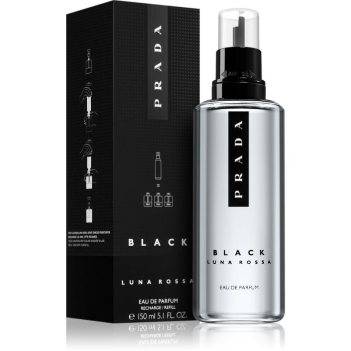 Prada Luna Rossa Black napełnienie woda perfumowana 150ml dla Panów