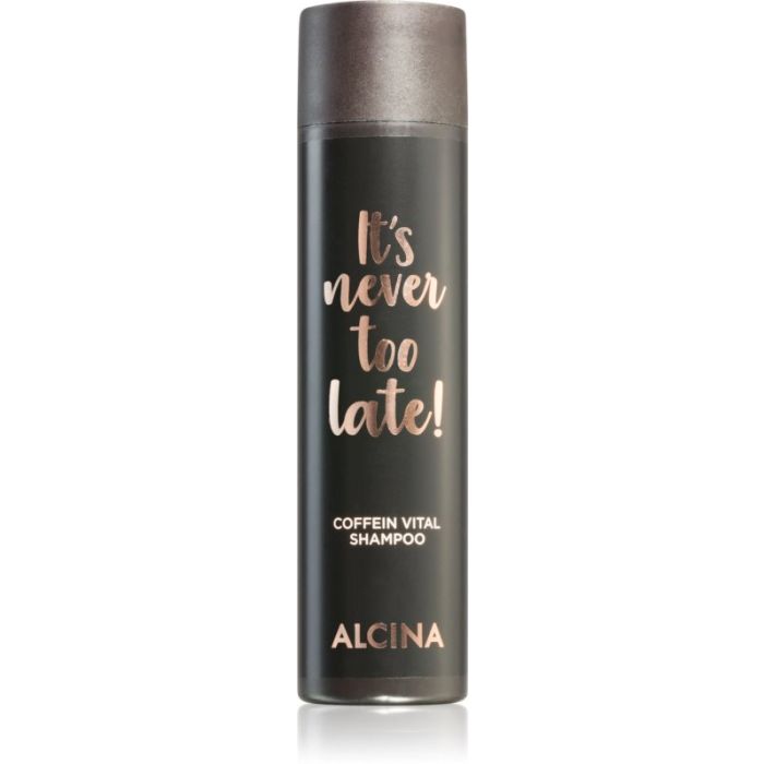 Alcina It's never too late! szampon z kofeiną do wzmocnienia włosów 250ml 