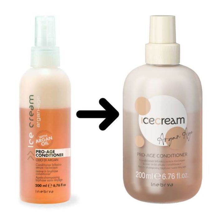 Inebrya Argan-Age 2-fazowa odżywka bez spłukiwania z arganowym olejkiem 200ml