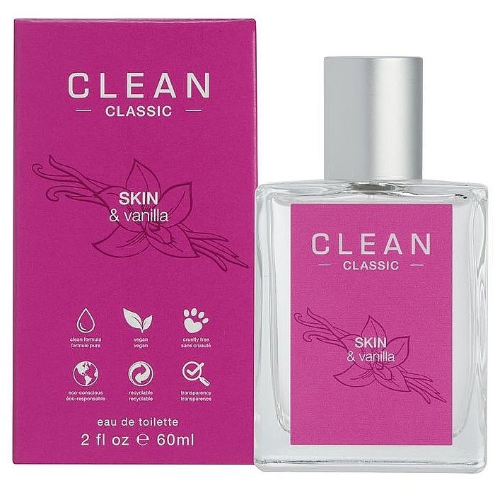 Clean Classic Skin & Vanilla woda toaletowa 60ml unisex