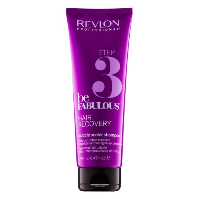 Revlon Be Fabulous Hair Recovery szampon z efektem zamknięcia włosa, przedłużający efekty działania maski regenerującej 250ml