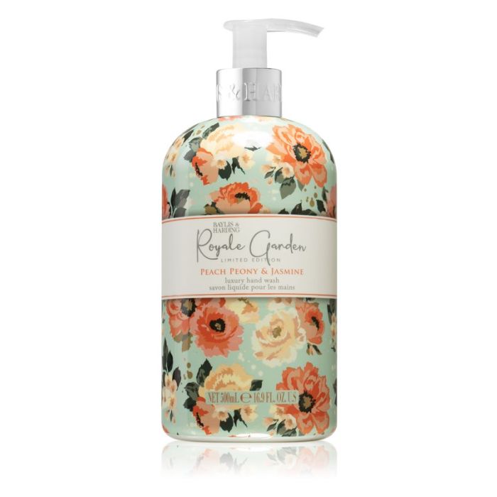 Baylis & Harding Royale Garden Peach, Peony & Jasmine mydło w płynie 500ml 