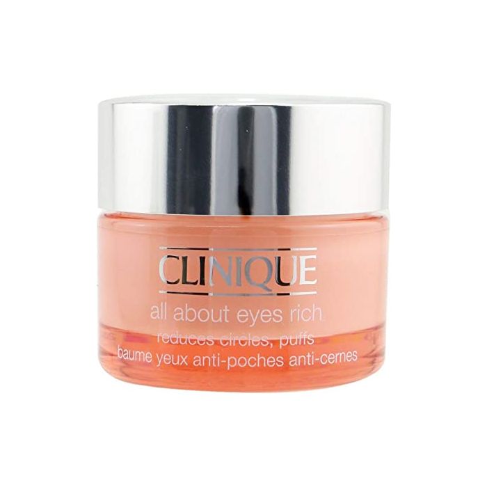 Clinique All About Eyes Rich krem pod oczy przeciw zmarszczokom, obrzękom i cieniom 30ml